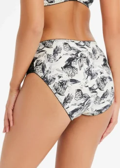 Maxislip mit glänzendem Material