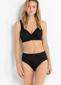 Maxislip mit Spitze (2er Pack)