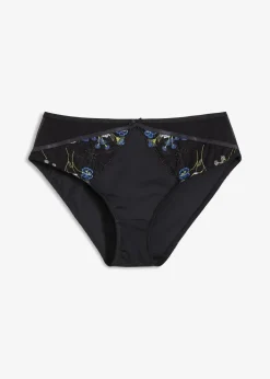 Maxislip mit Stickerei