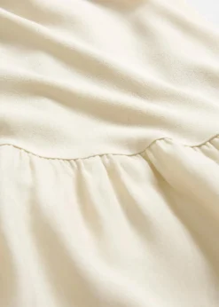 Maxi-Stufenkleid aus fließender Viskose