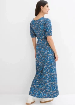 Maxi-Umstands- und Stillkleid aus Jersey