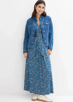 Maxi-Umstands- und Stillkleid aus Jersey