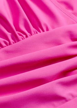 Medium Shape-Badeanzug in Wickeloptik