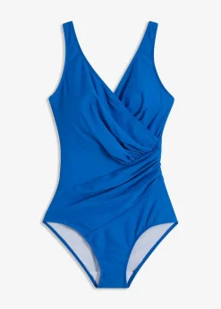 Medium Shape-Badeanzug in Wickeloptik