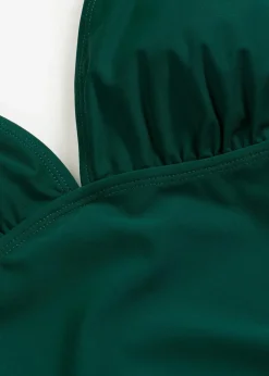 Medium Shape-Badeanzug mit tiefem Ausschnitt