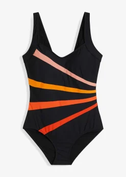 Medium Shape-Badeanzug mit Einsätzen