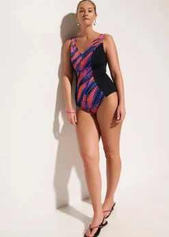 Medium Shape-Badeanzug mit Einsätzen