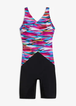 Medium Shape-Badeanzug mit Bein
