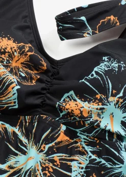 Medium Shape-Badekleid mit V-Ausschnitt