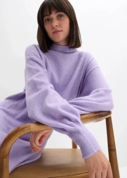 Meliertes Strickkleid