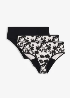 Microfaser Perioden Panty mit mittlerer Saugkraft (3er Pack)