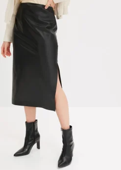 Midi Lederimitat-Rock