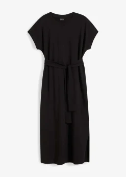 Midikleid aus Baumwolle mit Stretch