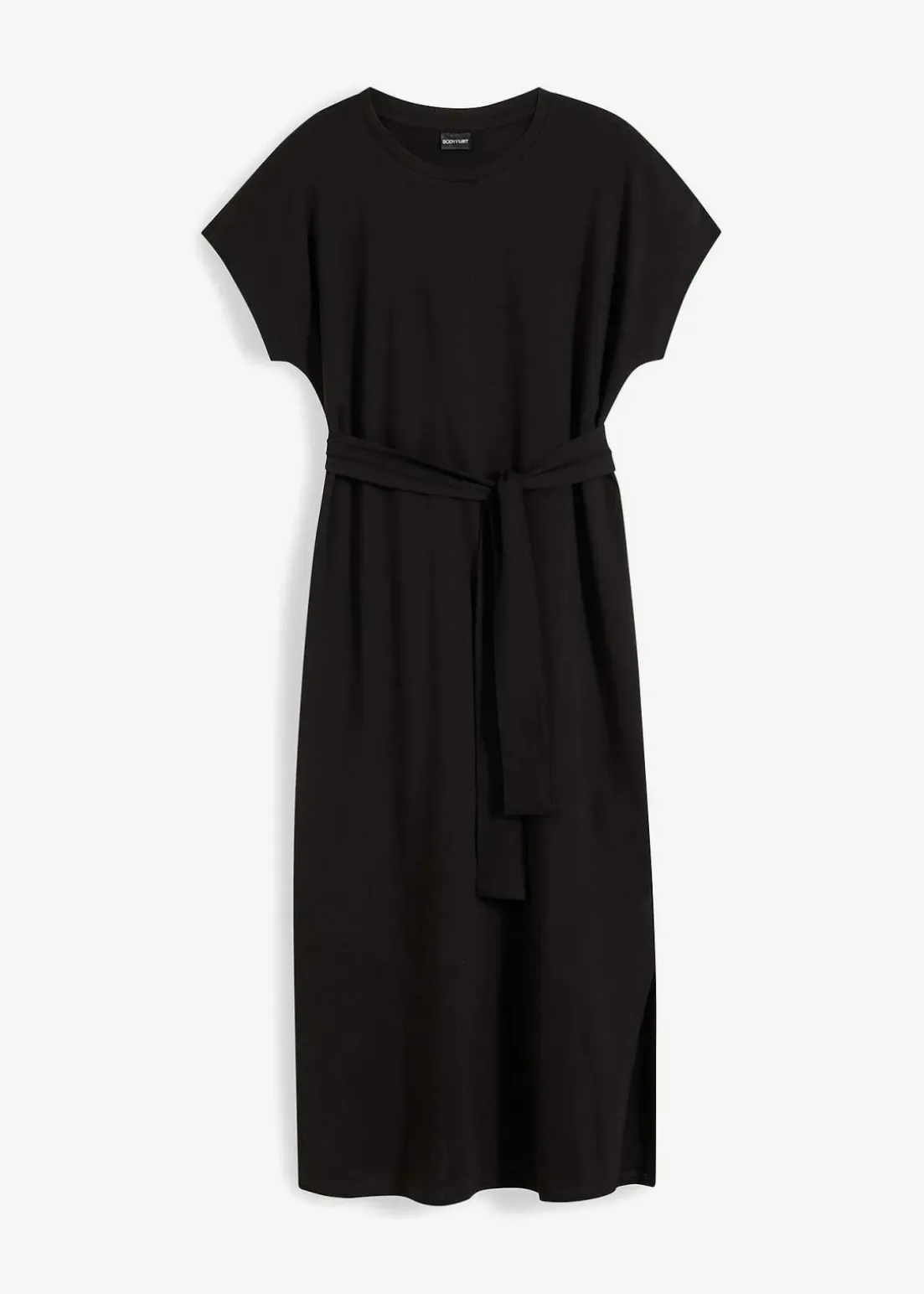 Midikleid aus Baumwolle mit Stretch