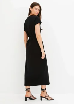 Midikleid aus Baumwolle mit Stretch