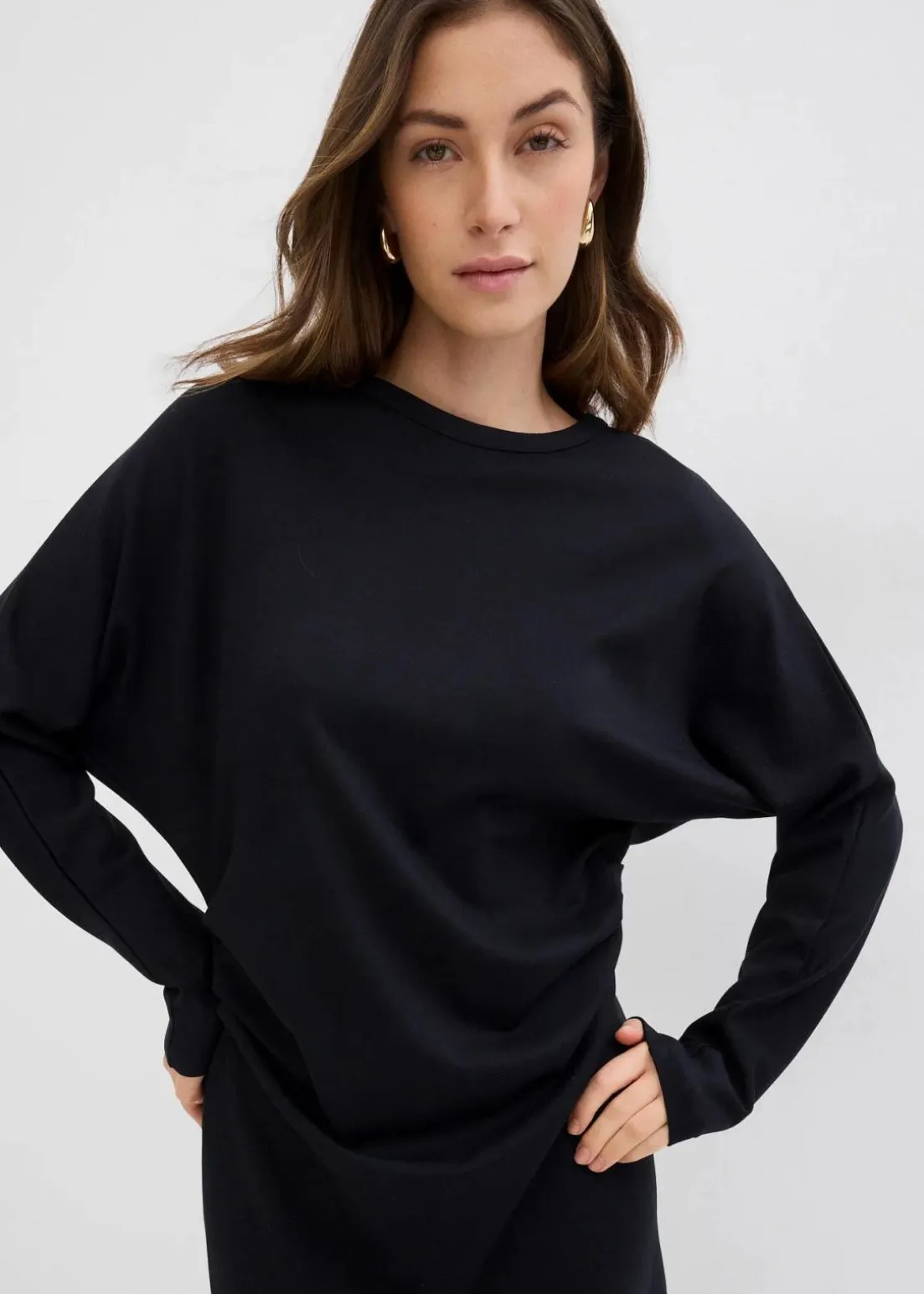 Midikleid aus bequemen Punto di Roma