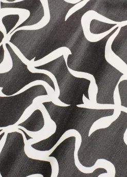 Midikleid aus fließendem Viskose-Mix