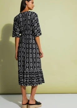 Midikleid aus Jersey