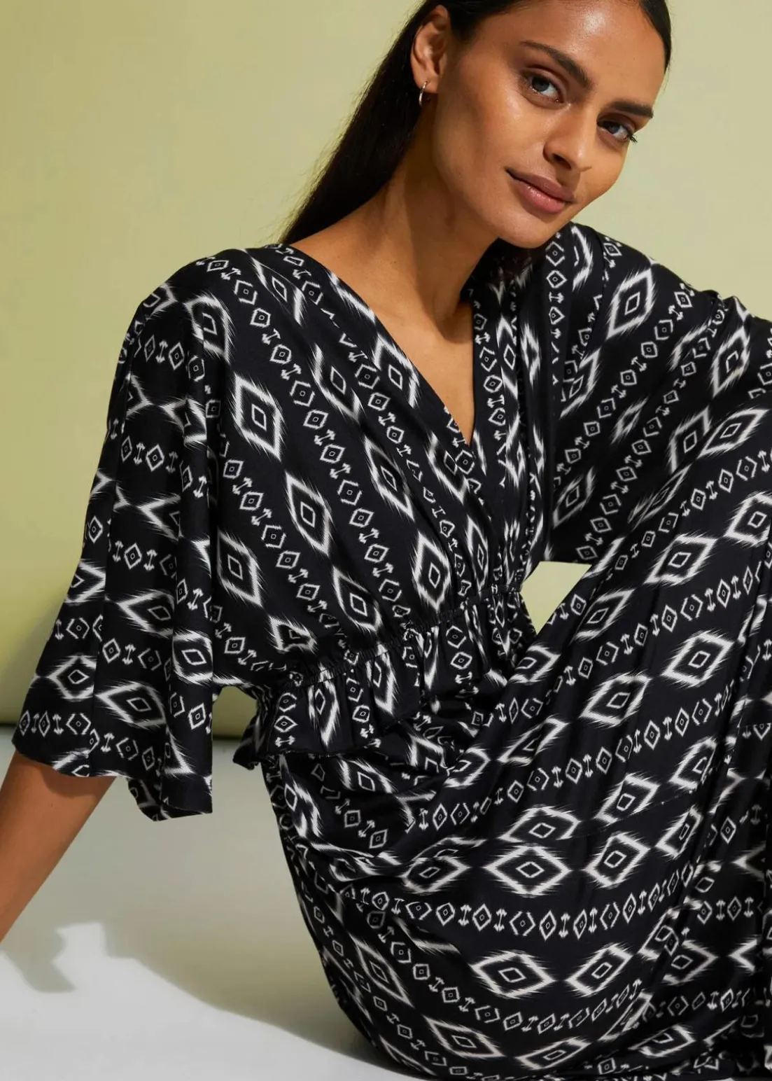 Midikleid aus Jersey