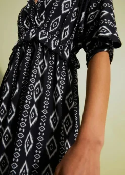 Midikleid aus Jersey