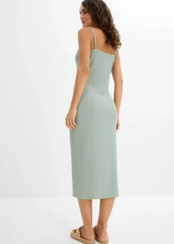 Midikleid aus leichtem Crêpe