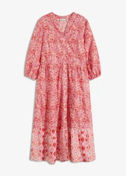 Midikleid aus leichter Baumwolle