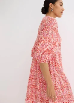 Midikleid aus leichter Baumwolle