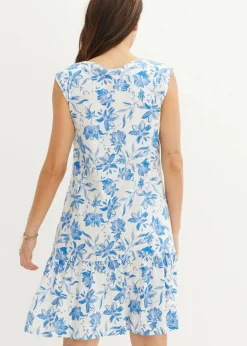 Midikleid aus reiner Baumwolle