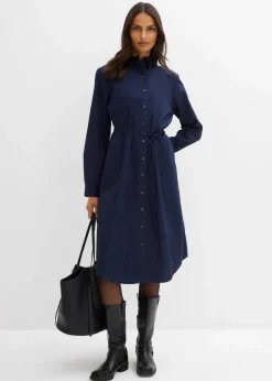 Midikleid aus reiner Bio-Baumwolle