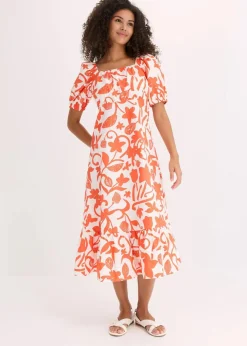 Midikleid aus reiner Bio-Baumwolle