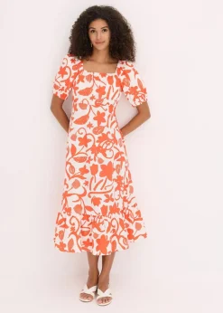 Midikleid aus reiner Bio-Baumwolle