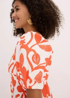 Midikleid aus reiner Bio-Baumwolle