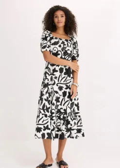 Midikleid aus reiner Bio-Baumwolle