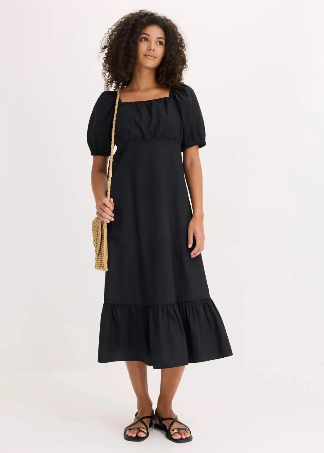 Midikleid aus reiner Bio-Baumwolle