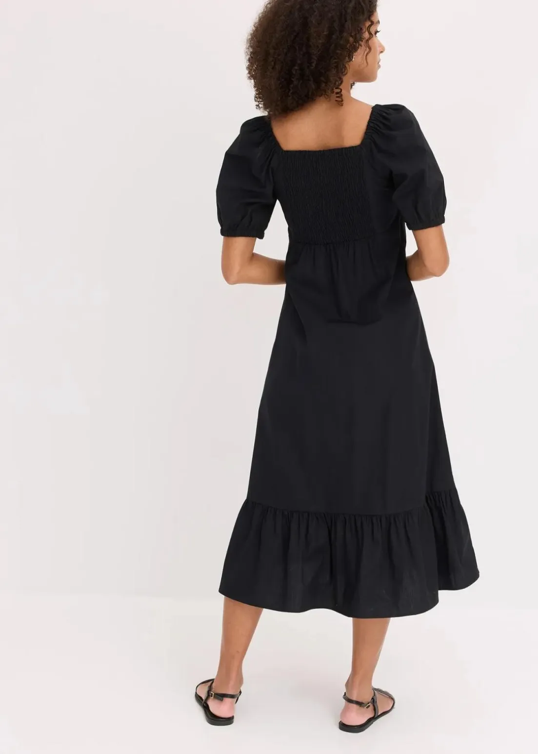 Midikleid aus reiner Bio-Baumwolle