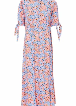 Midikleid aus reiner Viskose