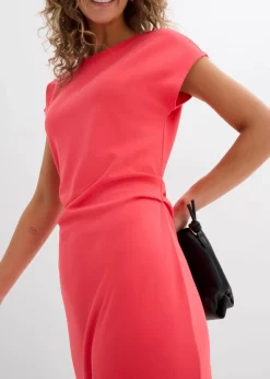 Midikleid aus softem Viskose-Mix