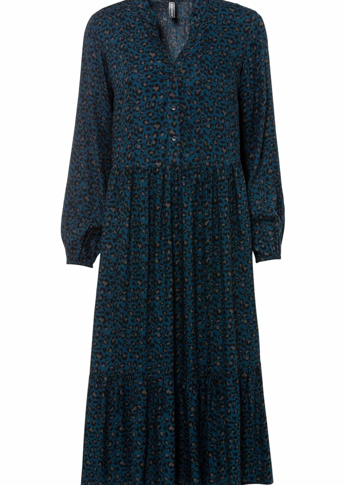 Midikleid aus Viskose