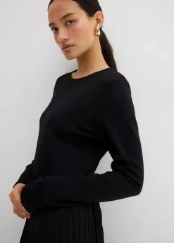 Midikleid aus Viskose-Mix