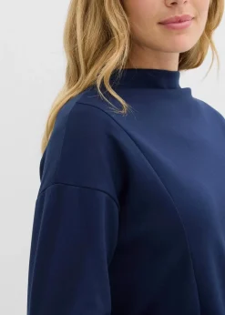 Midikleid aus Viskose-Mix