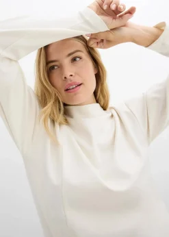 Midikleid aus Viskose-Mix