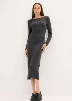 Midikleid aus weichem Kaschmir-Mix