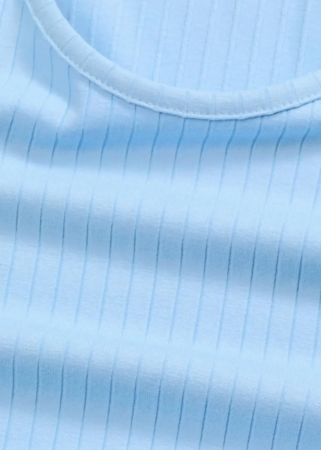 Midikleid aus weicher Rippe