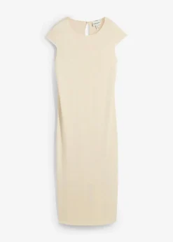 Midikleid in Strickoptik