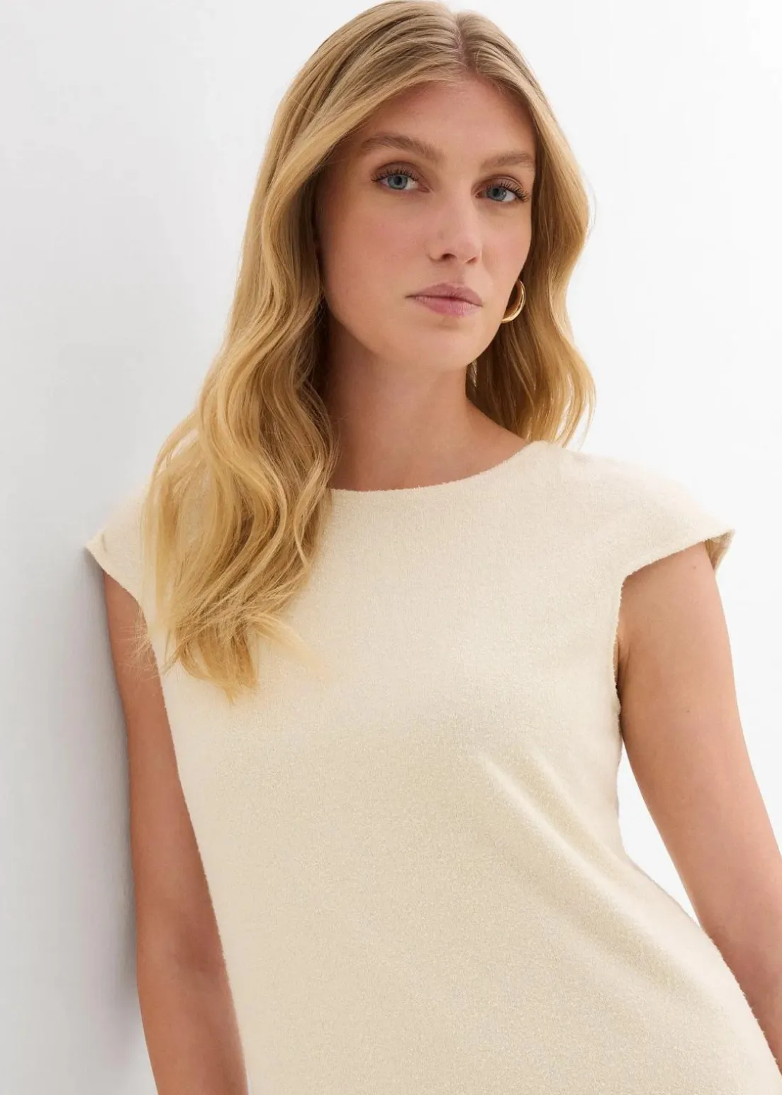 Midikleid in Strickoptik