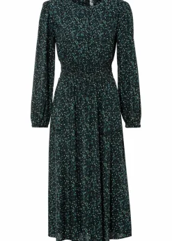 Midikleid mit Blumenprint