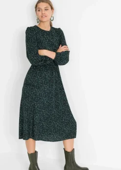 Midikleid mit Blumenprint