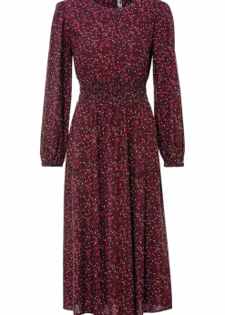 Midikleid mit Blumenprint