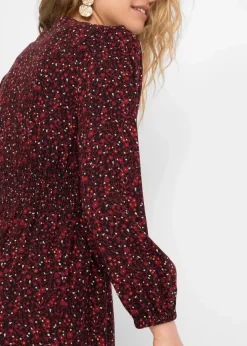 Midikleid mit Blumenprint