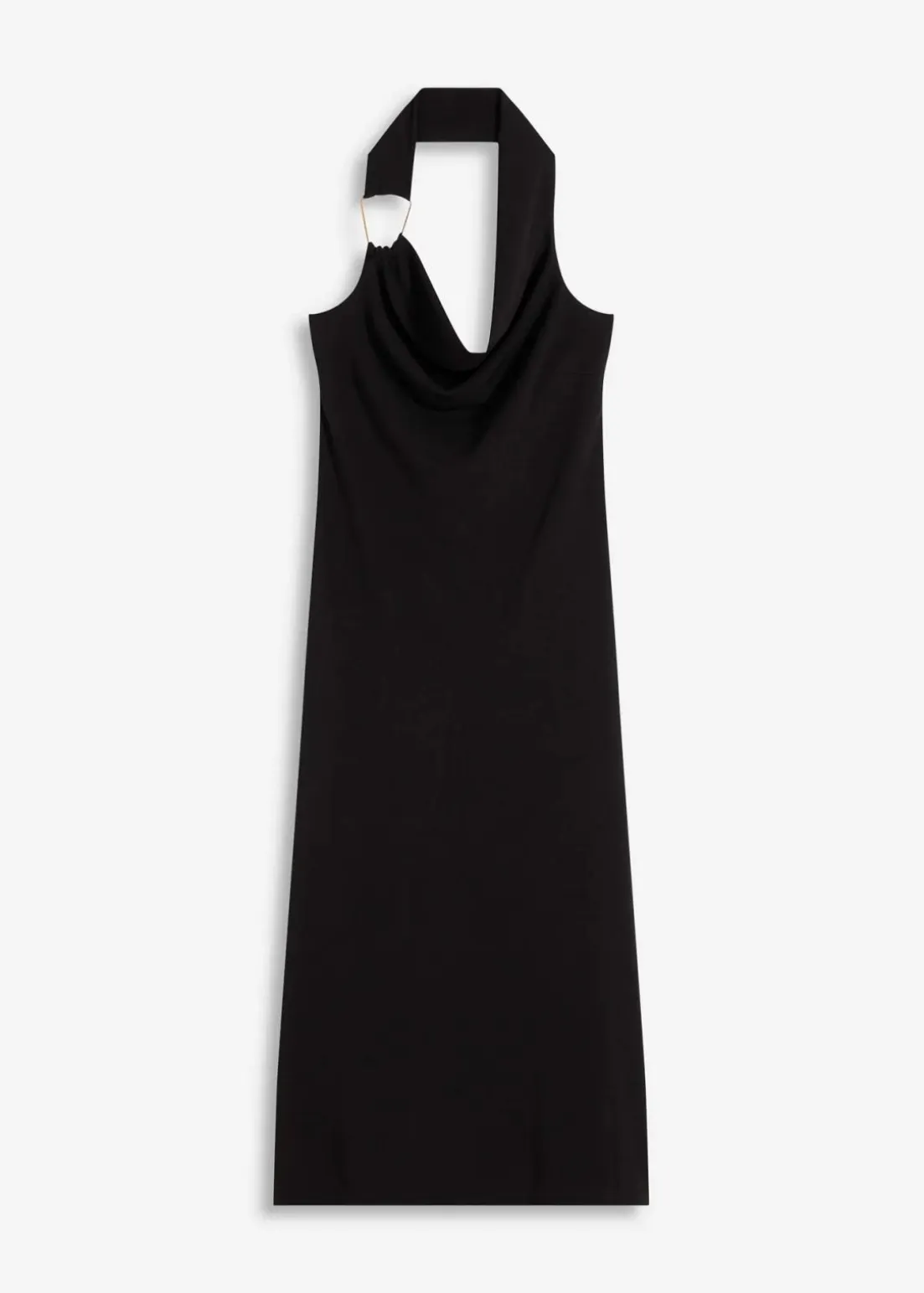 Midikleid mit dekorativem Metall-Detail